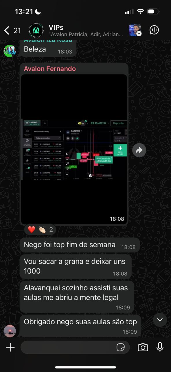 Depoimento de membro 3